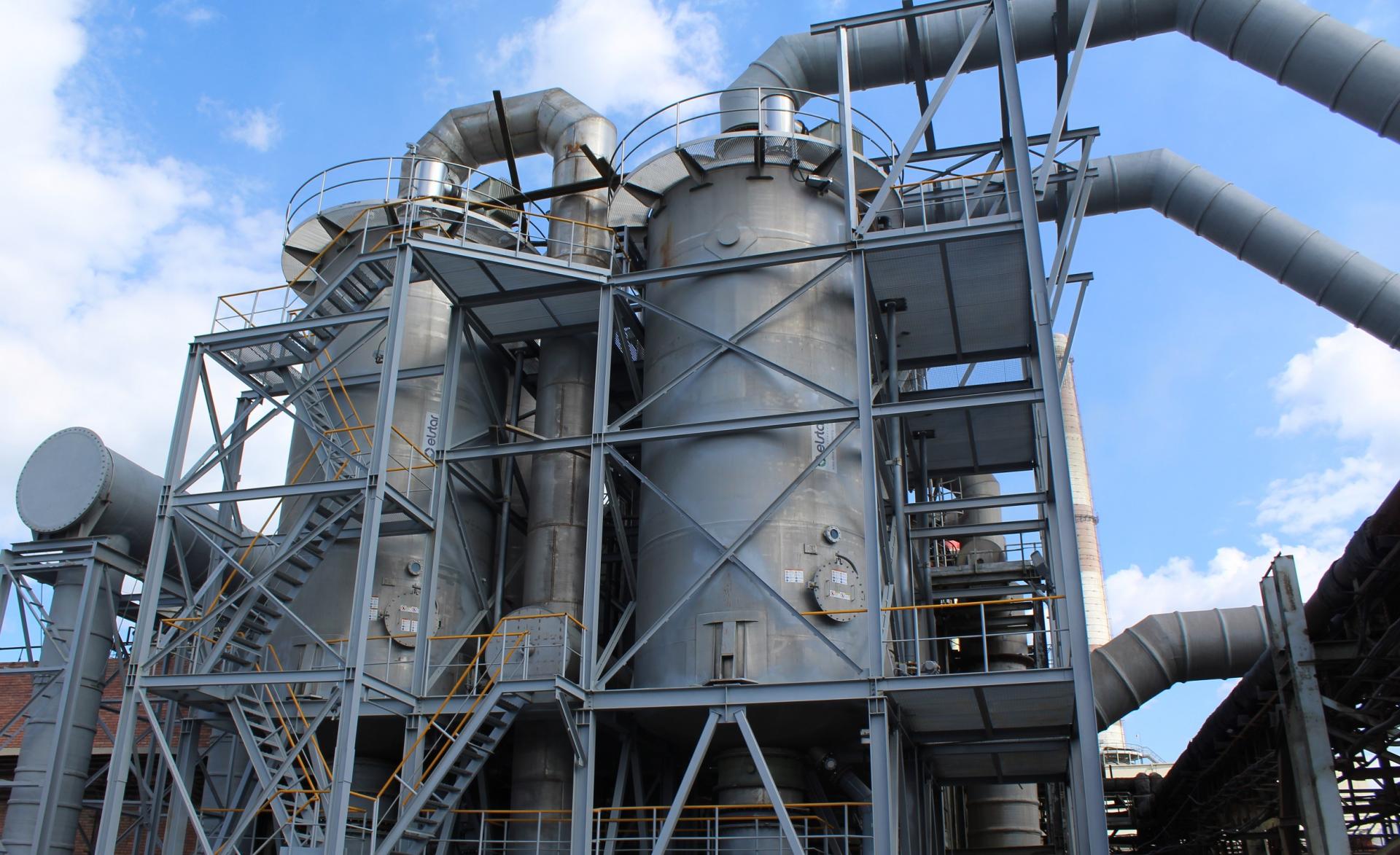 На заводе «Карабашмедь» заработала новая система газоочистки На заводе «Карабашмедь» заработала новая система газоочистки